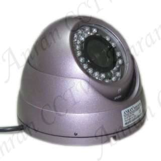   CCTV 1/3 Sony CCD 420TVL Security Dome Camera Varifocal 4 9mm  