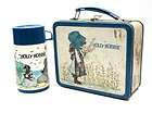 VINTAGE 1970s Aladdin Holly Hobbie Metal Lunch Box With Thermos