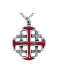 Jerusalem Cross Pendants,27 Stainless Steel Necklaces