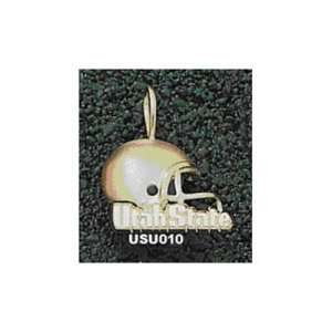  Utah State Sm Utah State Helmet Pendant (Gold Plated 