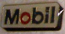   Lapel Pin Push Tie Tac Oil & Gas company sign logo   Mobil NEW  