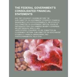  The federal governments consolidated financial statements 