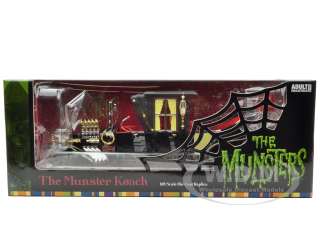 Brand new 118 scale diecast car model of The Munster Coach From The 