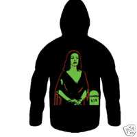 Vampira Plan 9 Hoodie Sweatshirt Goth Punk 2XL XXL  