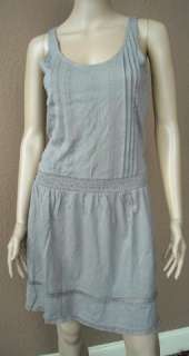 NEW OLD NAVY Embroidered front dress ICE23 TAUPE S  
