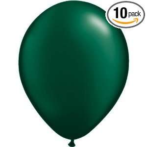    Dark Green 11 Inch Latex Balloons (10 Pack)