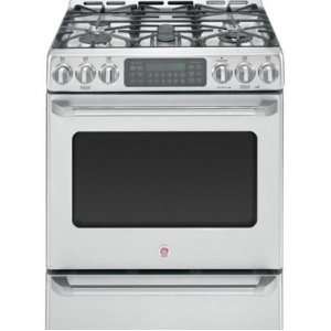 GE Cafe CGS985SETSS 30 Freestanding Gas Range 5 Sealed Burners  