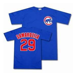  Chicago Cubs Jeff Samardzija Youth Name and Number T Shirt 