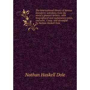   Comp. and arranged by Nathan Haskell Dole, Nathan Haskell Dole Books