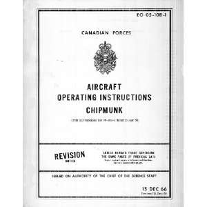   Aircraft Instruction Manual   1966 De Havilland Canada Books