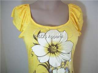 New Annabelle Maternity Womens Clothes Yellow Shirt Top Blouse S M L 