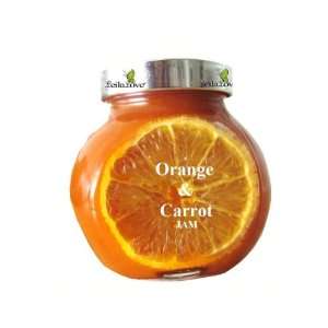LeilaLove Carrot & Orange Jam, No Artificial Flavor or Color, No 