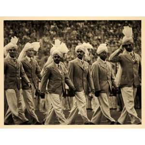  1936 Olympic Stadium India Team Athletes Riefenstahl 