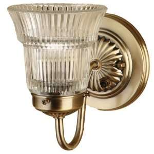  Antique Brass Wall Sconce