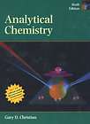 Analytical Chemistry by Gary D. Christian (2003, Other, Subsequent 