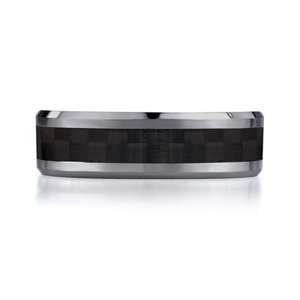 BENCHMARK Tungsten Forge® with Carbon Fiber Center Wedding Band (7.00 