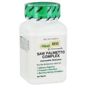  Heel/BHI Homeopathics Saw Palmetto Complex Health 