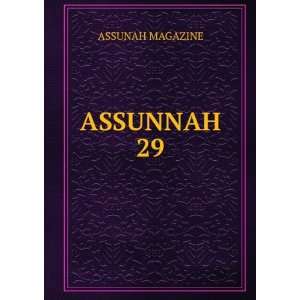 ASSUNNAH 29 ASSUNAH MAGAZINE  Books