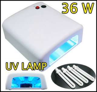 36W UV GEL Nail Curing Lamp Art Dryer Manicure Nail Dryer  