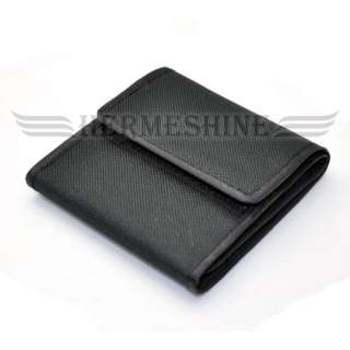 Pockets Black Filter Wallet Case Fits UV CPL MCUV ND  