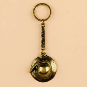  Brass Keychain   ZAKOPANE, Highlanders Hat Patio, Lawn 