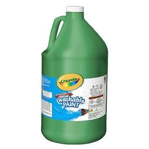  Crayola Washable Paint; 1 Gallon Bottle; Green; no. BIN212844 Arts 
