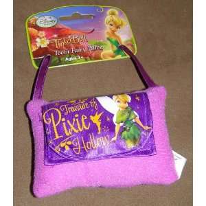   TREASURE OF PIXIE HOLLOW PURPLE TOOTH FAIRY PILLOW Toys & Games
