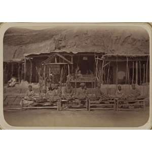  Central Asia,baking,commerce,vendors,bread rows,c1865 