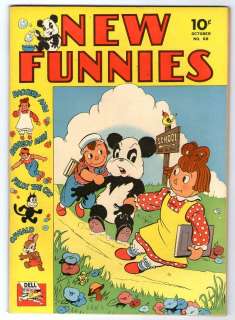 New Funnies 68 Raggedy Ann & Andy,Andy Panda,Felix the Cat HIGH GRADE 