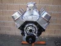   Block Chevy drag racing engine 632 1080 hp dyno race gas single 4 bbl