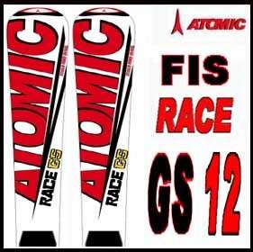 08 09 Atomic WC Race Stock GS12 GS12 Skis 186cm NEW  