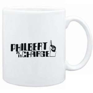  Mug White  Philbert is in charge  Male Names Sports 