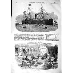  1850 UNITED STATES MAIL STEAM SHIP ATLANTIC MERSEY