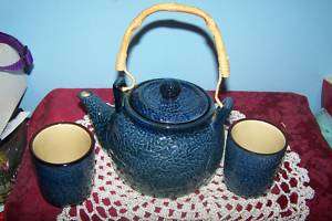 Decorative Collectible & Useable tea pot & cup Set  