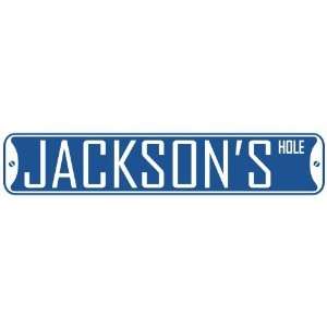JACKSON HOLE  STREET SIGN