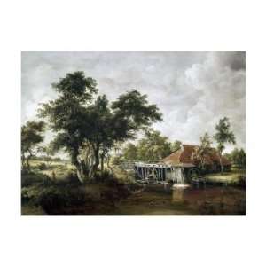   Roof Giclee Poster Print by Meindert Hobbema, 26x21