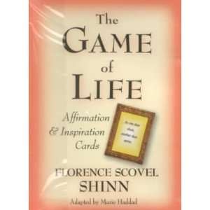  THE GAME OF LIFE AFFIRMATION AND INSPIRATION CARDS POSITIVE WORDS 
