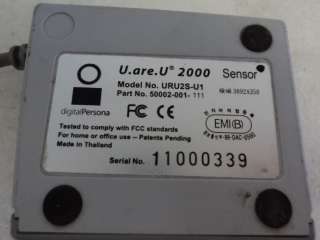ARE U 2000 FINGERPRINT USB SENSOR MODEL URU2S U1  
