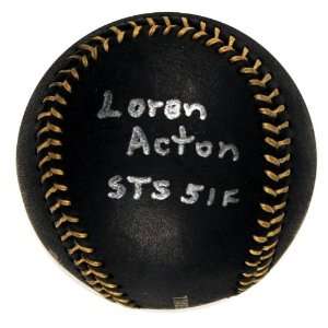  Loren Acton NASA Astronaut Authentic Autographed Baseball 