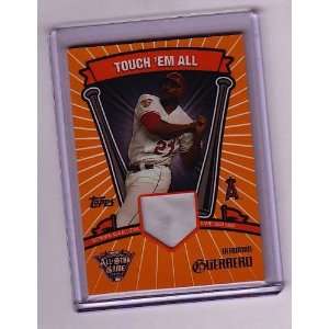 Vladimir Guerrero 2005 Topps Touch Em All Game Used Base Card 
