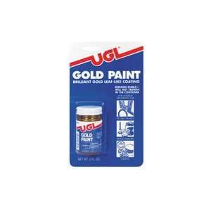  UGL 2oz Gold Paint Brilliant Gold Leaf Like Coating