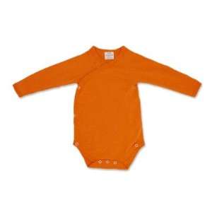 Baby Star OA BD ORG Soy Organic Kimono Bodysuit in Tangerine Size 18 