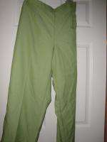 NWT ALFRED DUNNER Ankle Pants GREEN 20W  