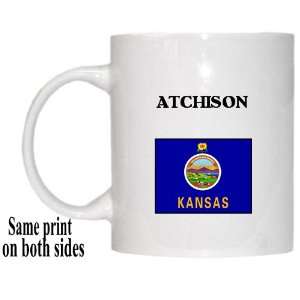  US State Flag   ATCHISON, Kansas (KS) Mug 