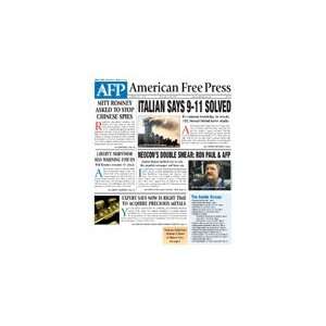  American Free Press Newspaper Subscription Everything 