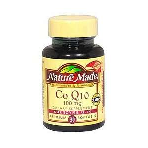  Nature Made CoQ10 ( CoQ 10 ) 100 mg 30 Tablets Health 