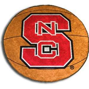  N.C. State Wolfpack Small Basketball Rug Sports 