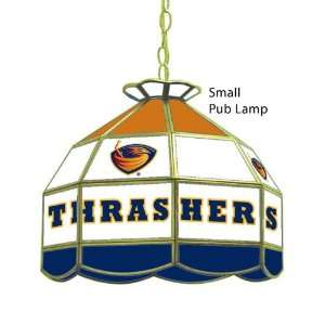 Atlanta Thrashers Glass Shade Lamp Light