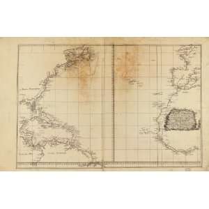  1800 map Coast of North Atlantic Region
