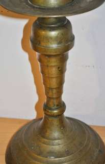 Huge Antique Bronze Candle Stick (CandleStick) / Holder / Candelabra 